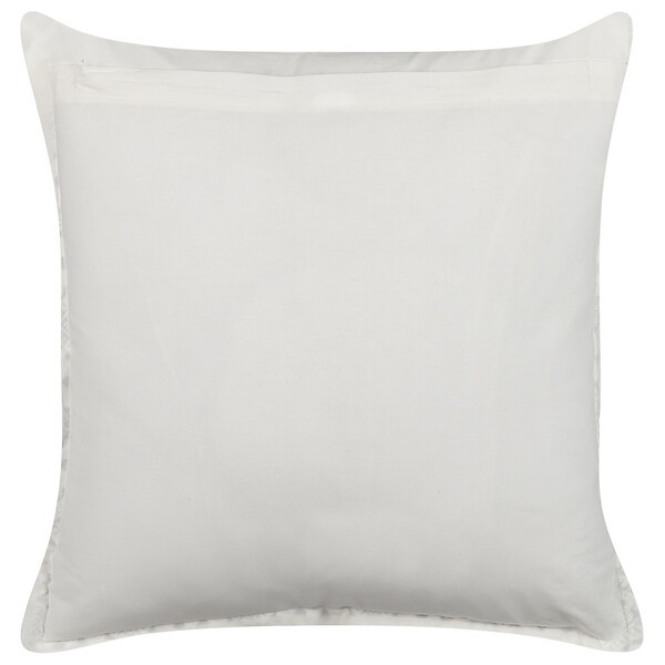 BELIANI - Lot de 2 coussins décoratifs CORDATA Coton 45 x 45 cm Bleu Motif oriental - large