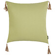 BELIANI - Lot de 2 coussins décoratifs CHMISTAR 45 x 45 cm Vert Unicolore - vignette