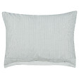 BELIANI - Lot de 2 coussins décoratifs SEBRINE 40 x 60 cm Vert menthe À rayure - vignette