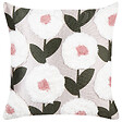 BELIANI - Lot de 2 coussins décoratifs KUNRI Coton 45 x 45 cm Multicolore Motif floral - vignette