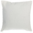 BELIANI - Lot de 2 coussins décoratifs LOTUS Coton 45 x 45 cm Blanc Doré Noir Motif de plante - vignette