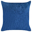 BELIANI - Lot de 2 coussins décoratifs TALINUM Velours 45 x 45 cm Bleu Motif animal - vignette