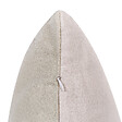 BELIANI - Lot de 2 coussins décoratifs FATSIA Coton 45 x 45 cm Taupe - vignette