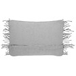 BELIANI - Lot de 2 coussins décoratifs KIRIKKALE Coton 30 x 45 cm Gris Motif géométrique - vignette