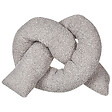 BELIANI - Lot de 2 coussins décoratifs GLADIOLUS Bouclé 172 x 14 cm Gris Unicolore - vignette