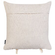 BELIANI - Lot de 2 coussins décoratifs KALAM Coton 45 x 45 cm Beige clair Motif géométrique - vignette