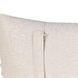BELIANI - Lot de 2 coussins décoratifs KALAM Coton 45 x 45 cm Beige clair Motif géométrique - vignette