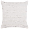 BELIANI - Lot de 2 coussins décoratifs MAKNEH Coton 45 x 45 cm Blanc Unicolore - vignette
