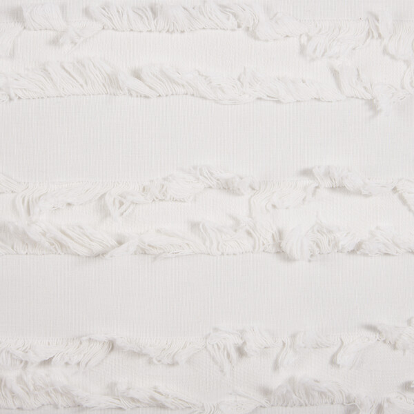 BELIANI - Lot de 2 coussins décoratifs MAKNEH Coton 45 x 45 cm Blanc Unicolore - large