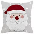 BELIANI - Lot de 2 coussins décoratifs SWEETENER Velours 45 x 45 cm Gris - vignette