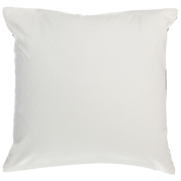 BELIANI - Lot de 2 coussins décoratifs COLEUS Coton 45 x 45 cm Noir Motif géométrique - large