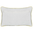 BELIANI - Lot de 2 coussins décoratifs ARALES Coton 30 x 50 cm Gris clair Motif animal - vignette