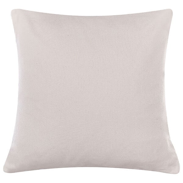 BELIANI - Lot de 2 coussins décoratifs BUXUS 45 x 45 cm Taupe - large