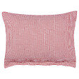 BELIANI - Lot de 2 coussins décoratifs AALITA Coton 40 x 60 cm Rouge À rayure - vignette