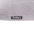 BELIANI - Lot de 2 coussins décoratifs SHADOOR Coton 35 x 35 cm Gris Panda - vignette