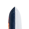 BELIANI - Lot de 2 coussins décoratifs FIRESPIKE Velours 45 x 45 cm Bleu foncé - vignette