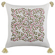BELIANI - Lot de 2 coussins décoratifs CARISSA Coton 45 x 45 cm Multicolore Motif floral - vignette