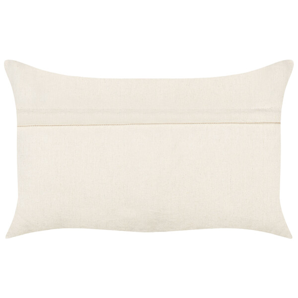 BELIANI - Lot de 2 coussins décoratifs LOVE Coton 30 x 50 cm Jaune - large