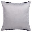 BELIANI - Lot de 2 coussins décoratifs HORDEUM Fourrure synthétique 45 x 45 cm Gris À rayure - vignette