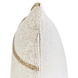 BELIANI - Lot de 2 coussins décoratifs LICUALA 45 x 45 cm Beige Motif géométrique - vignette