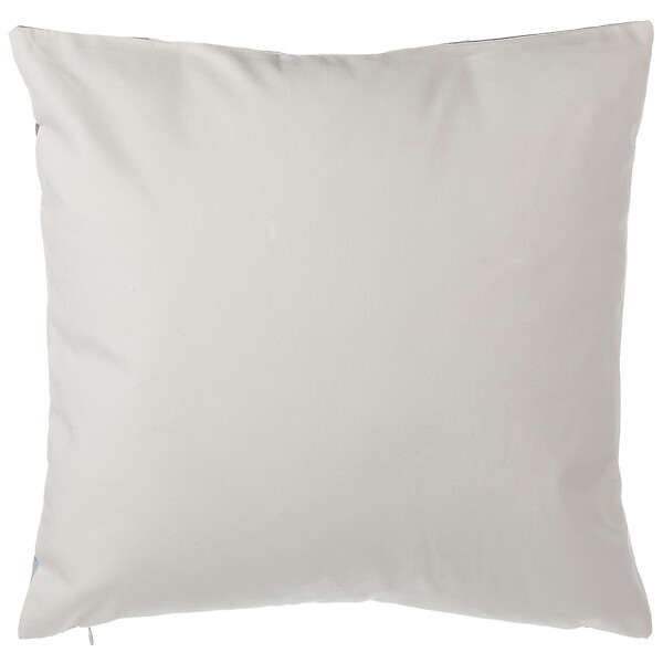 BELIANI - Lot de 2 coussins décoratifs IXIA Coton 45 x 45 cm Violet Motif abstrait - large