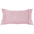 BELIANI - Lot de 2 coussins décoratifs TANSY Coton 40 x 60 cm Rose Unicolore - vignette