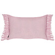 BELIANI - Lot de 2 coussins décoratifs TANSY Coton 40 x 60 cm Rose Unicolore - vignette