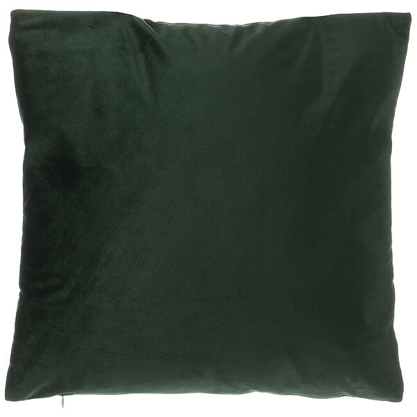 BELIANI - Lot de 2 coussins décoratifs FERN Velours 45 x 45 cm Vert foncé Motif de plante - large