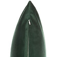 BELIANI - Lot de 2 coussins décoratifs FERN Velours 45 x 45 cm Vert foncé Motif de plante - vignette