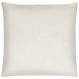 BELIANI - Lot de 2 coussins décoratifs DAVALLIA 45 x 45 cm Beige Motif de plante - vignette