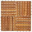 BELIANI - Caillebotis ACCETTURA Bois d'acacia certifié Naturel - vignette