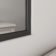 AICA SANITAIRE - Verrière Atelier en 4 vitrage fixe en cadre noir H.108cm x L.123cm verrière fixe kit de verrière et vitrage - vignette