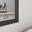AICA SANITAIRE - Verrière Atelier  en 2 vitrage fixe en cadre noir H.108cm x L.63cm verrière fixe kit de verrière et vitrage - vignette