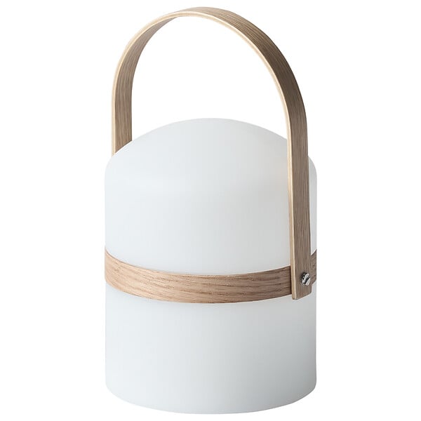 BELIANI - Lampe de table d'extérieur LED ESTERO Avec télécommande Blanc - large