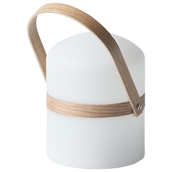 BELIANI - Lampe de table d'extérieur LED ESTERO Avec télécommande Blanc - large