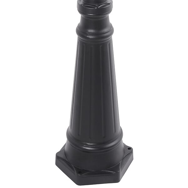 BELIANI - Lampadaire extérieur BANKA Noir - large