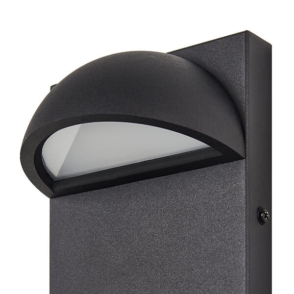 BELIANI - Lampe murale LED pour l'extérieur SAJUR Noir - large