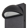 BELIANI - Lampe murale LED pour l'extérieur SAJUR Noir - vignette