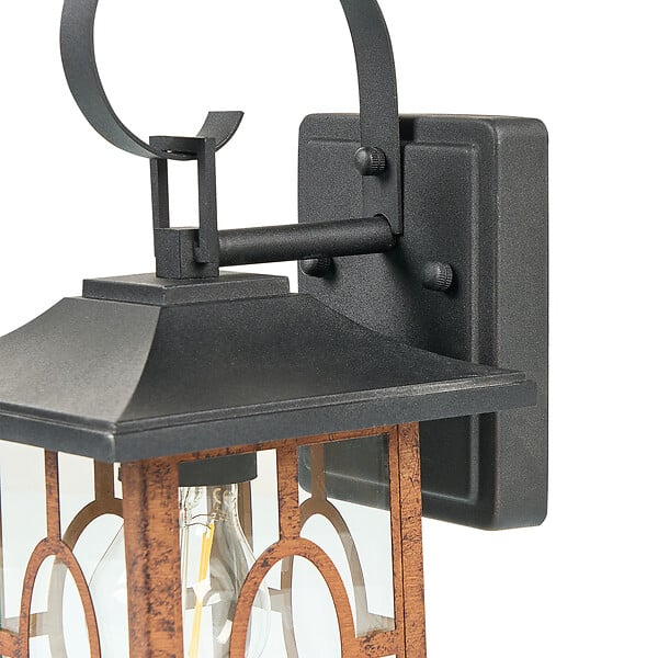 BELIANI - Lampe murale pour l'extérieur SHAGGIE Marron - large