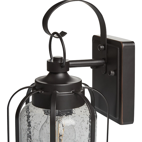 BELIANI - Lampe murale pour l'extérieur WOOLER Noir - large