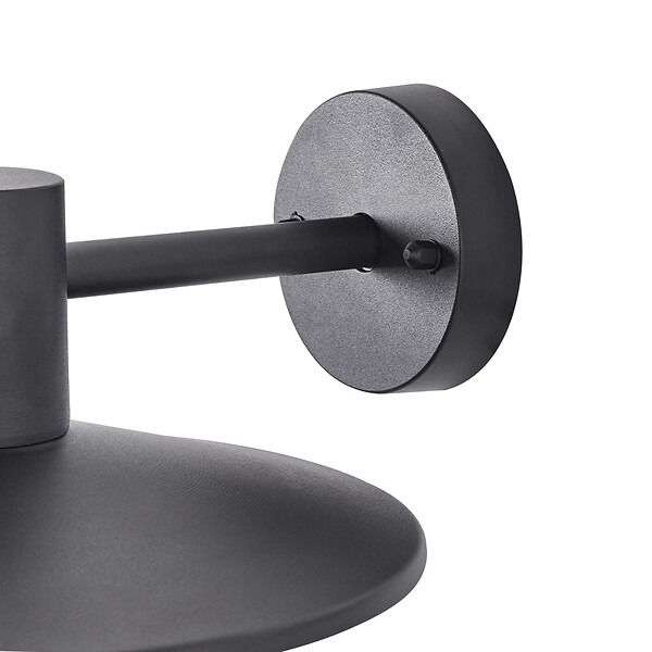 BELIANI - Lampe murale pour l'extérieur BARALIA Noir - large