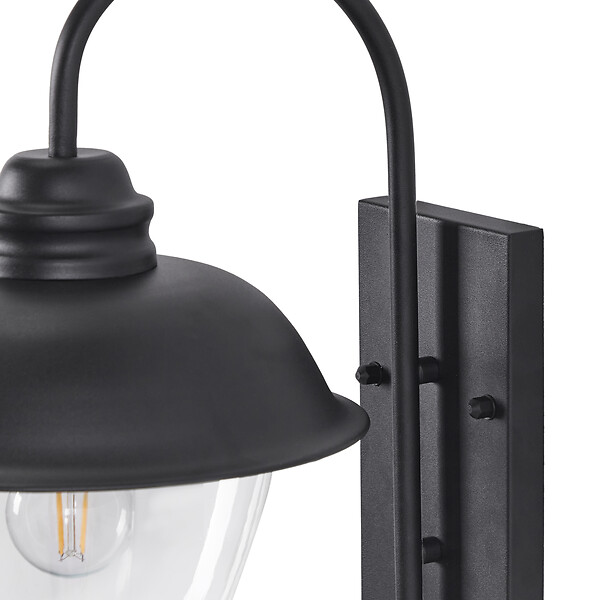 BELIANI - Lampe murale pour l'extérieur BANKA Noir - large