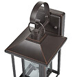 BELIANI - Lampe murale pour l'extérieur ALMOND Noir - vignette