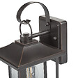 BELIANI - Lampe murale pour l'extérieur ALMOND Noir - vignette