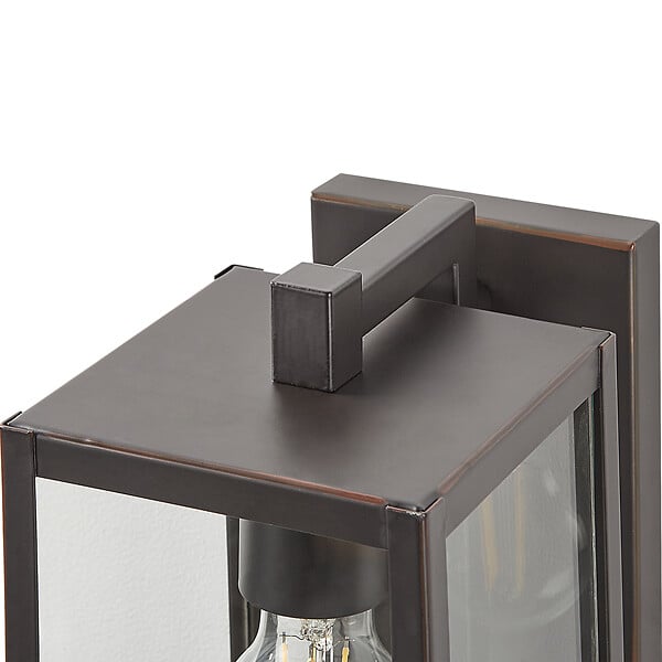 BELIANI - Lampe murale pour l'extérieur MEGGET Avec détecteur de mouvement Noir - large