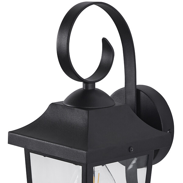 BELIANI - Lampe murale pour l'extérieur TANGON Noir - large