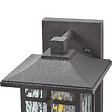 BELIANI - Lampe murale pour l'extérieur TEVIOT Avec détecteur de mouvement Noir - vignette