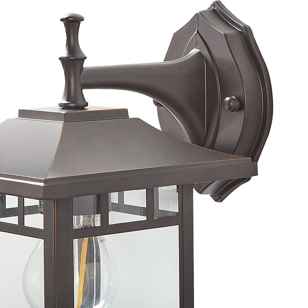 BELIANI - Lampe murale pour l'extérieur HERIOT Noir - large