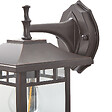 BELIANI - Lampe murale pour l'extérieur HERIOT Noir - vignette