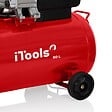 ITOOLS - Compresseur d'air 50L à huile 8 bar 115 PSI Silencieux 2CV 1.5KW + Kit 5 accessoires air comprimé ITOOLS - vignette